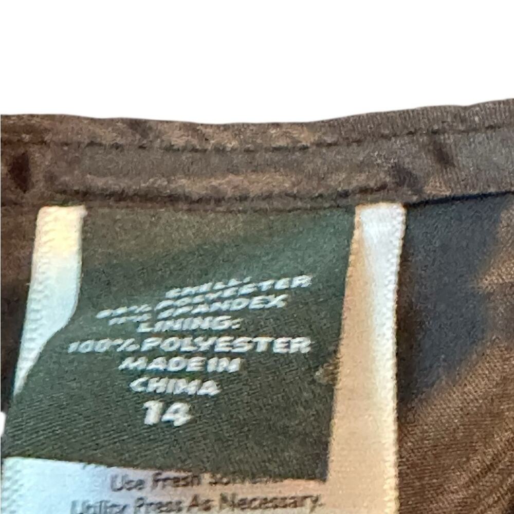 Eddie Bauer Blakely Fit Black Wide-Leg Trousers Size 14 EUC - Picture 6 of 15